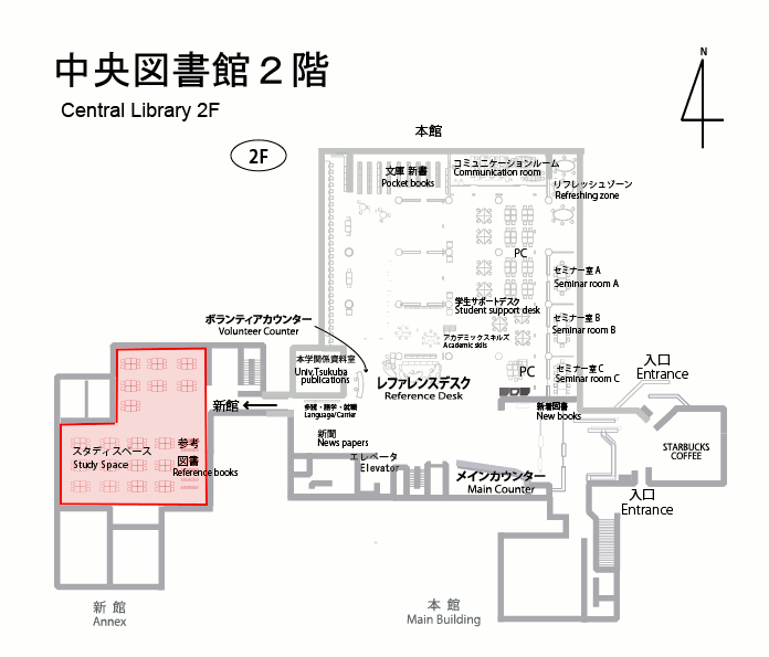map:Study Space